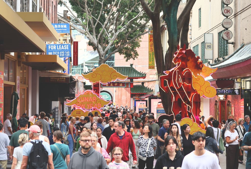 Lunar New Year Fire Horse on Dixon 2026